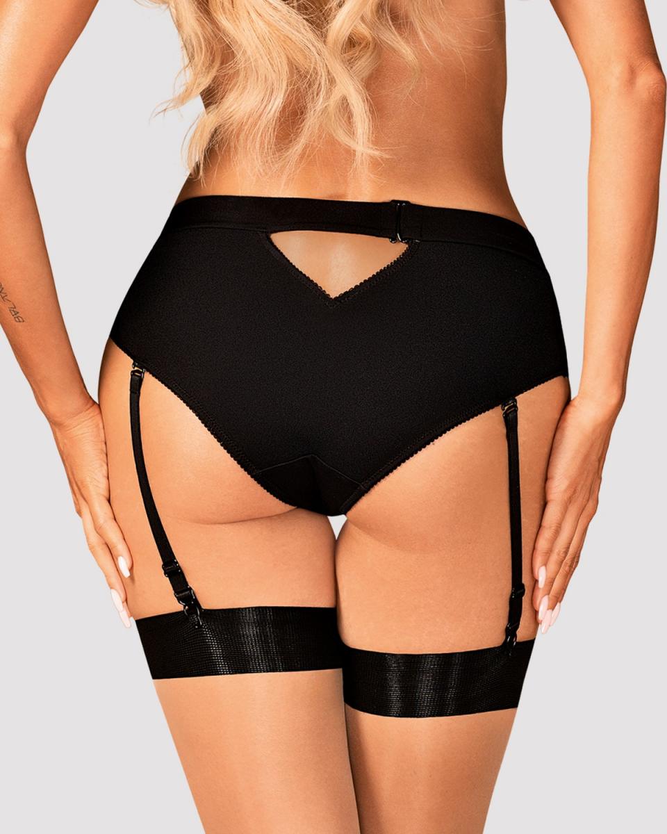 Figi Obsessive Editya Garter Panties z paskami XS-L
